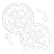 Icono Recauchaje, reparación y reciclaje de neumaticos OTR.