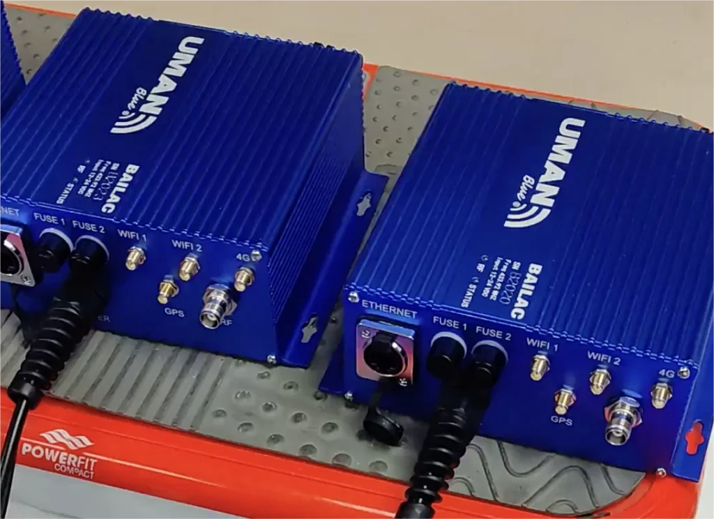 UMAN BLUE es un sistema de telemetría diseñado por BAILAC.